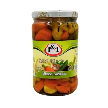 ترشی مخلوط یک و یک